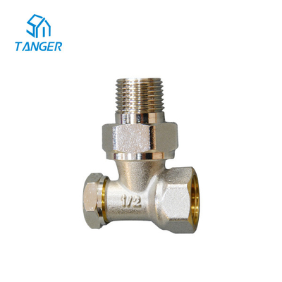 Ferrovia termostatica della valvola di Lockshield del radiatore dell'asciugamano aperta o 10mm chiuso 15mm 8mm