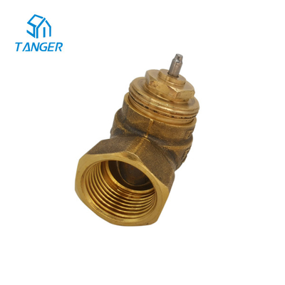 flusso Rate Kvs del dado esagonale del radiatore PN16 della valvola del trv del trv di 15mm 10mm alto 4,5&quot;